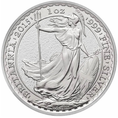 1 oz Silver British Britannia.