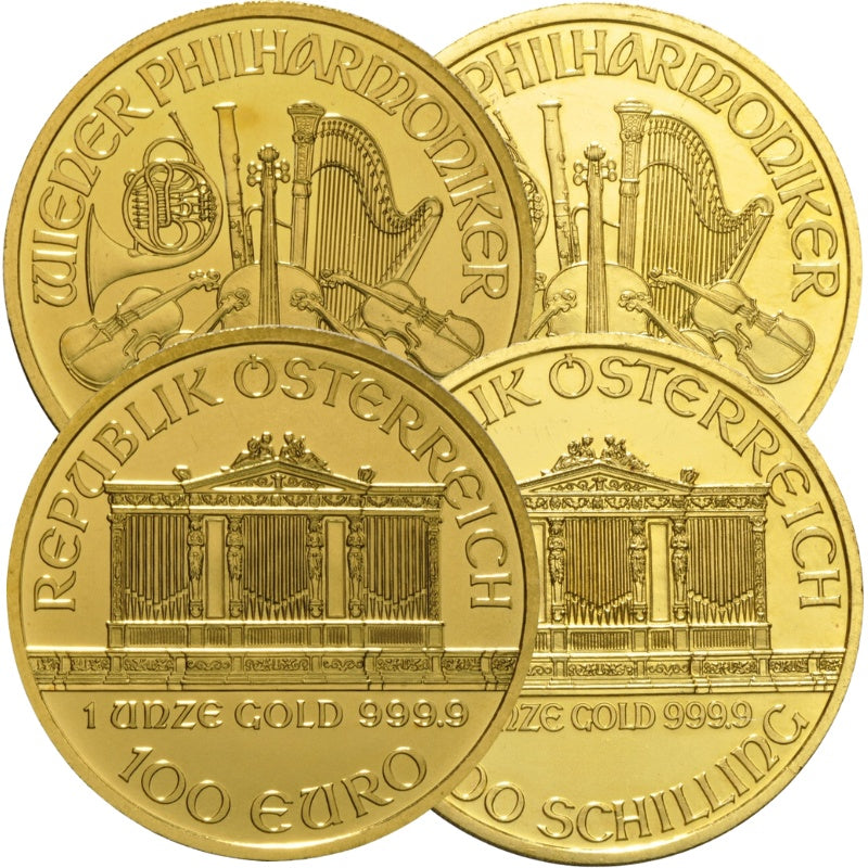 1 oz Gold Austrian Philharmonic.