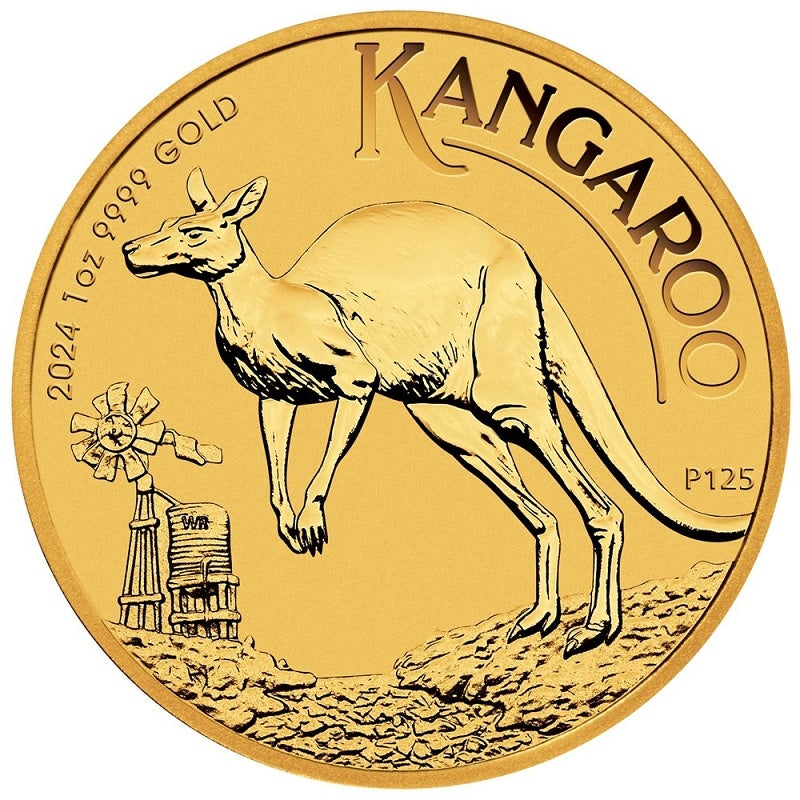 1 oz Gold Australian Kangaroo.