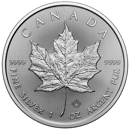 1 oz Canadian Silver Maple Leaf.
